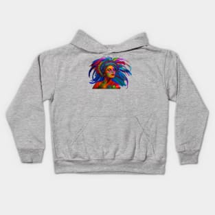 Latina at Festival Kids Hoodie